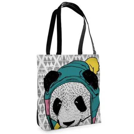 Kabelka Tenderness Panda v klobouku